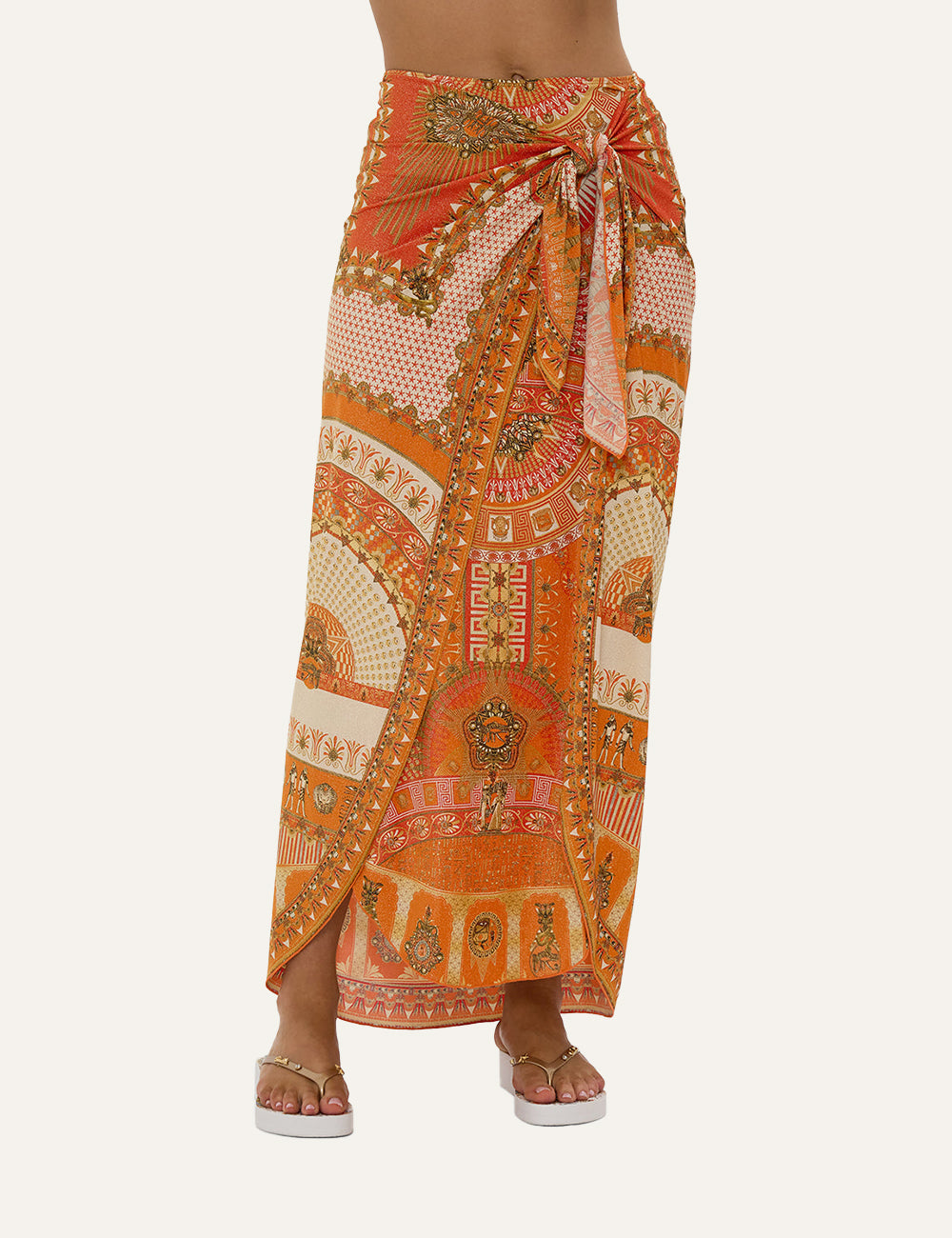 CAMILLA LAYERED LONG SARONG