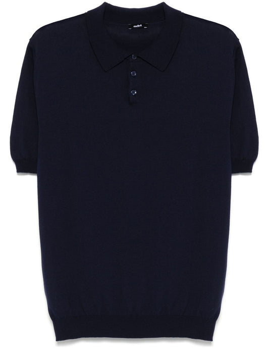 ADD KNIT POLO DEEP WATER