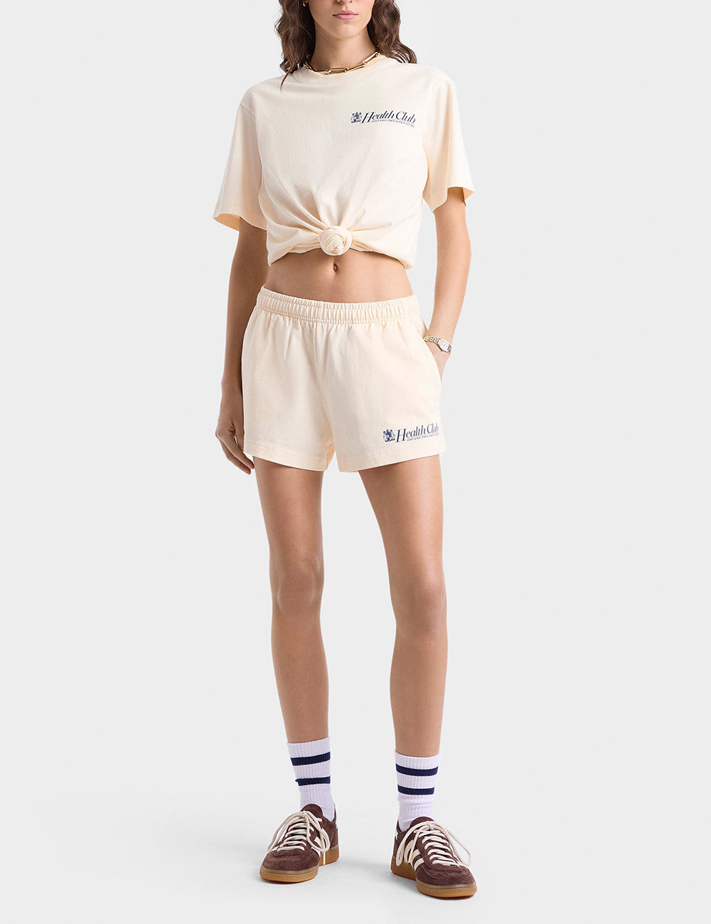 SPORTY & RICH LION HEALTH SHORT