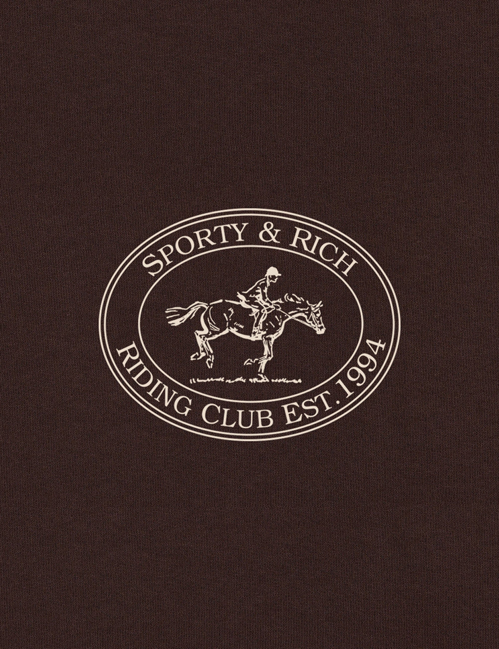 SPORTY & RICH RIDING CLUB GYM SHORT