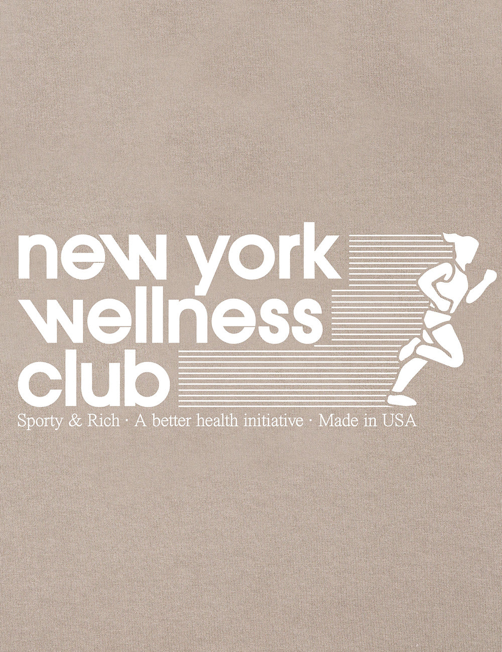 SPORTY & RICH USA WELLNESS CREWNECK