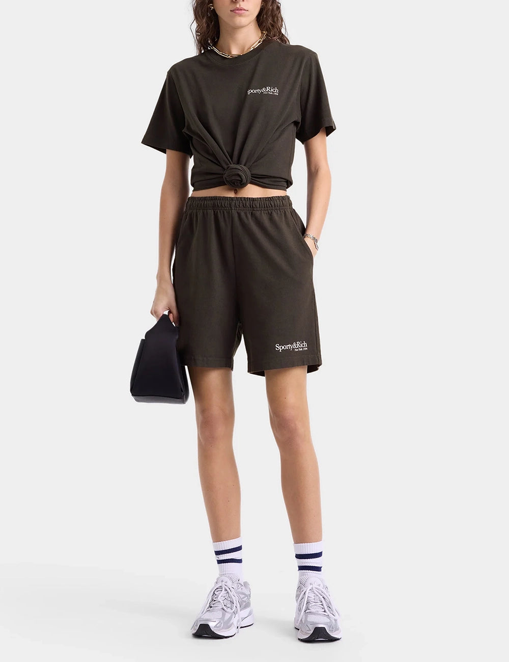 SPORTY & RICH HWCNY GYM SHORT
