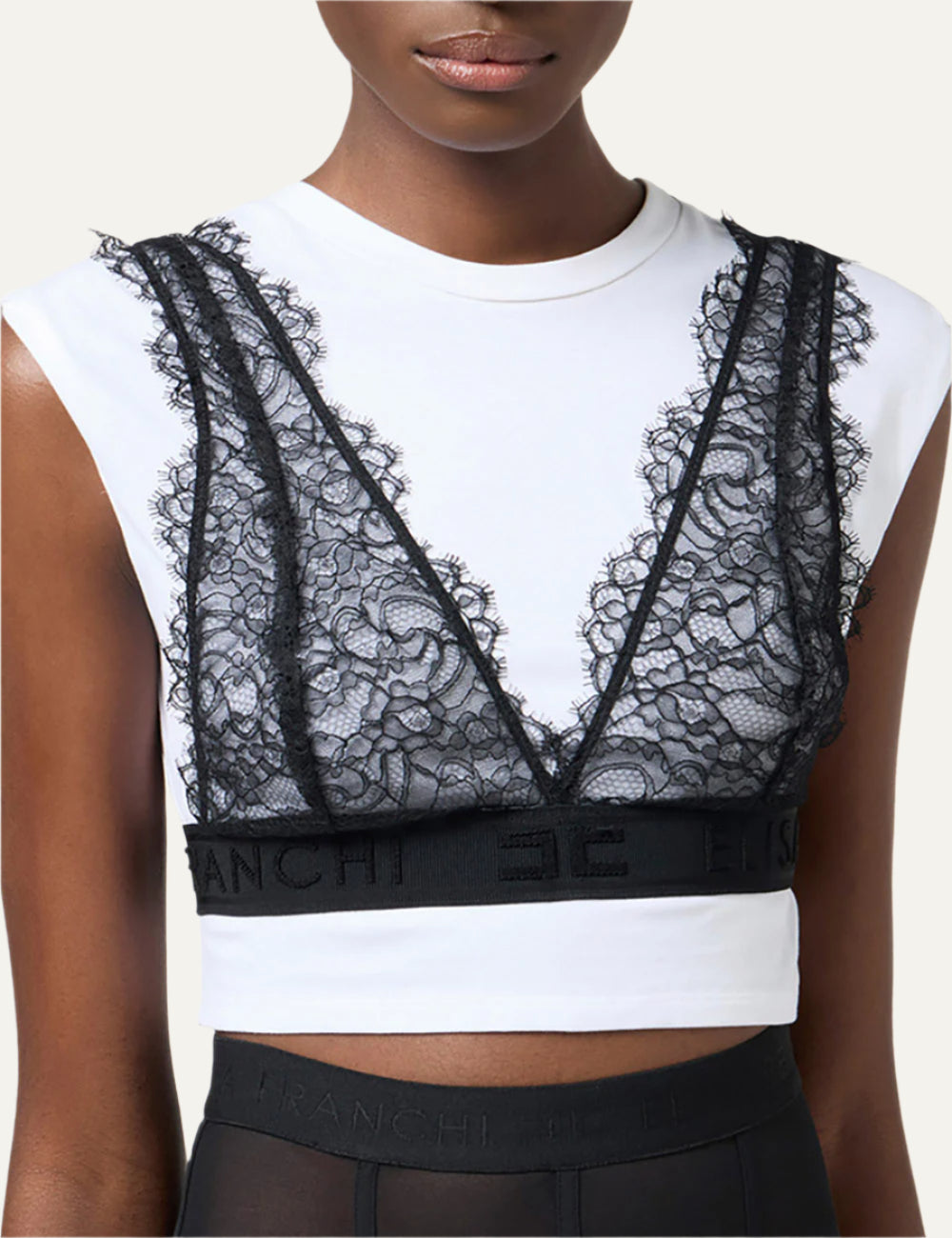 ELISABETTA FRANCHI CROP TOP