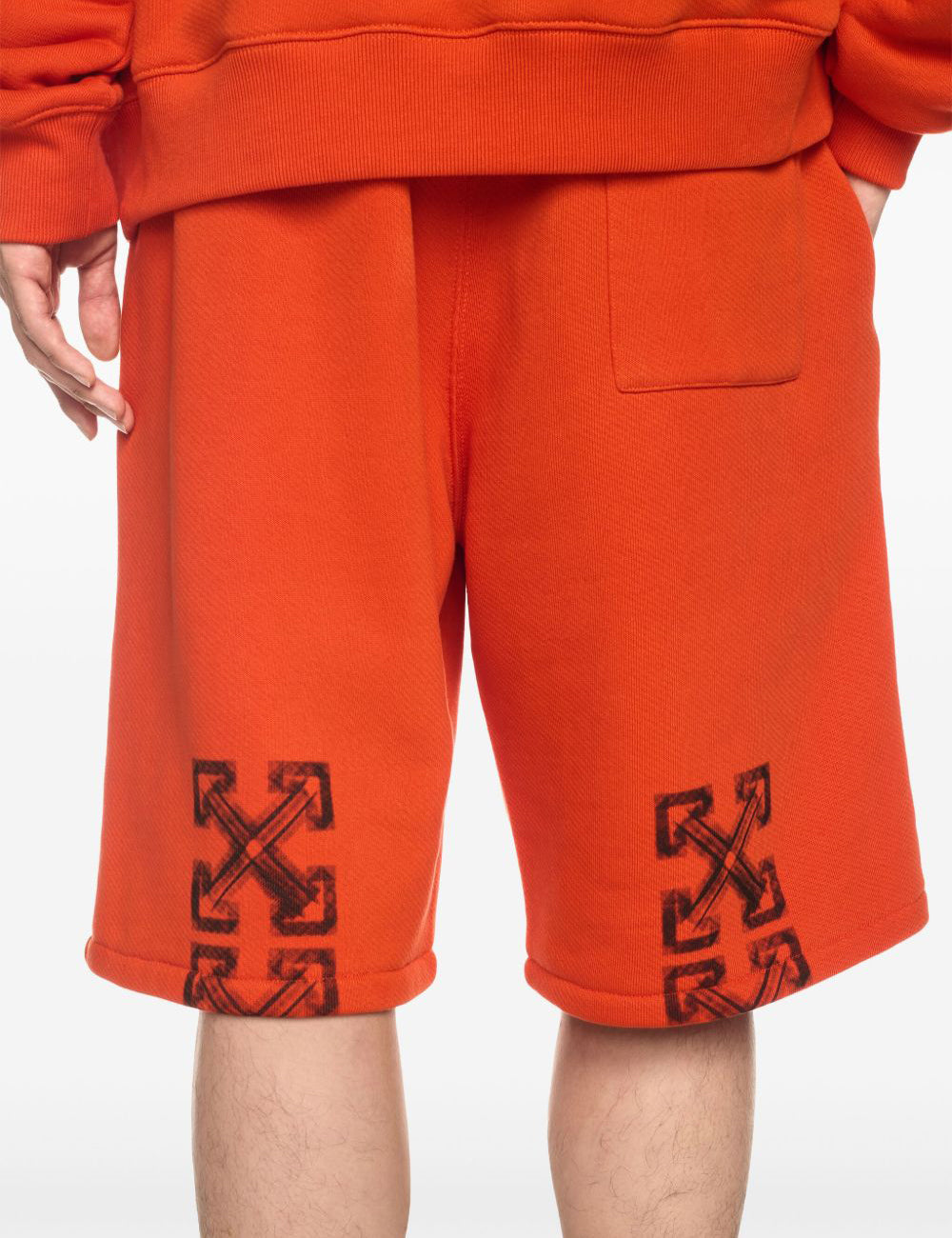 OFF WHITE VIBE ARROW SKATE SWEATSHORTS