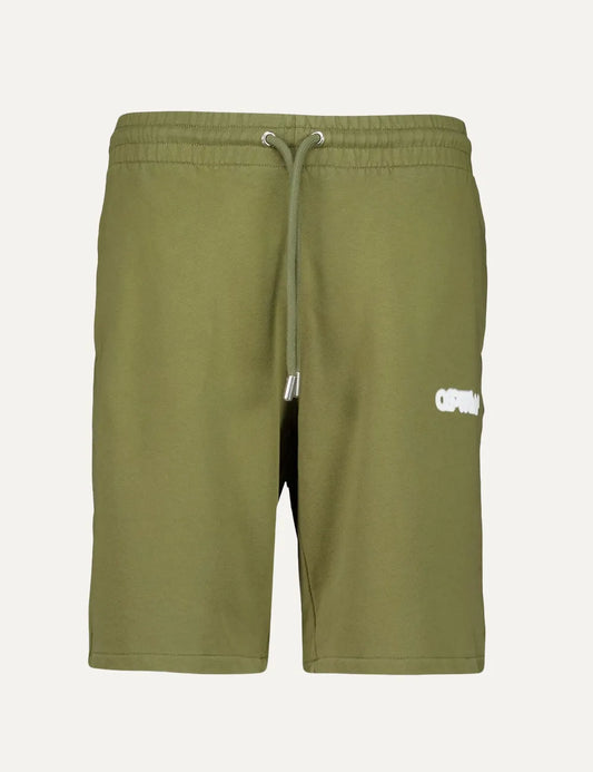 OFF WHITE SPRAY ARROW SKATE SWEATSHORTS