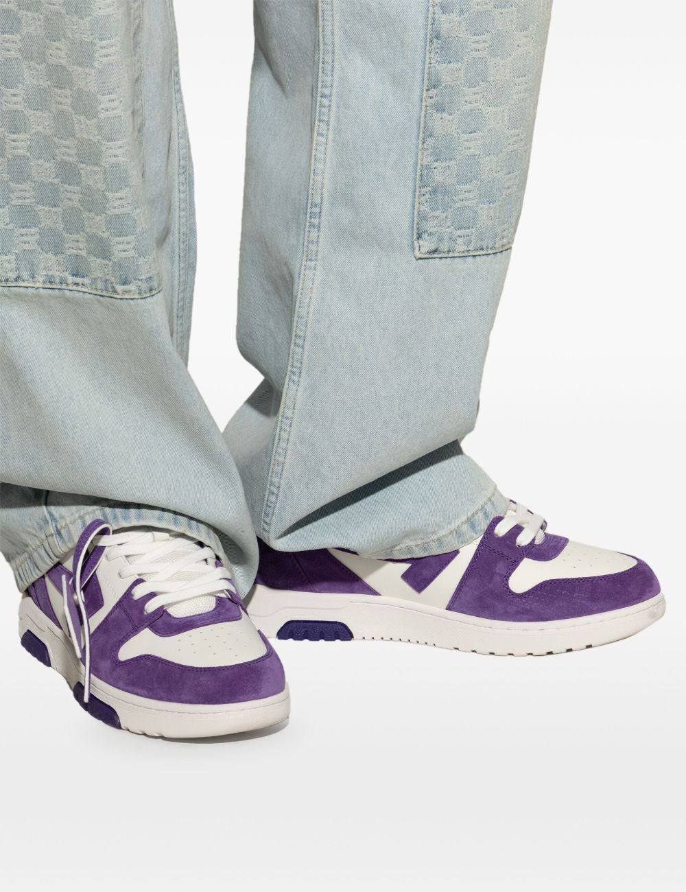 OFF WHITE OUT OF OFFICE SUEDE