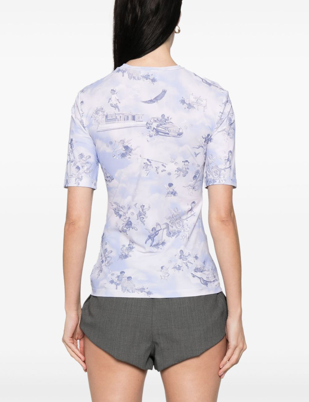 OFF WHITE OFF FRESCO SEC SKIN S/S CREW