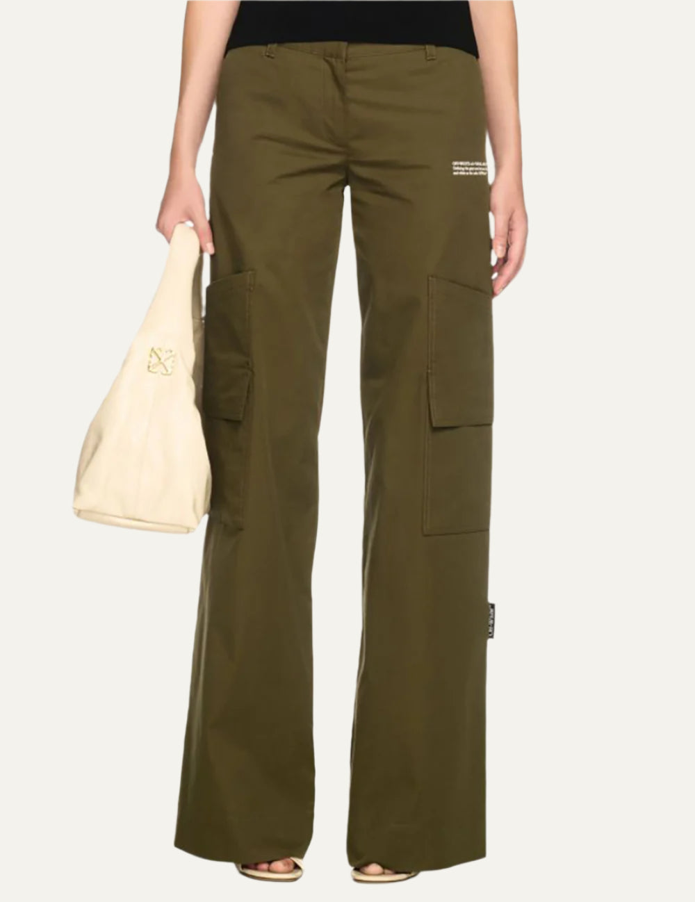 OFF WHITE CO NEW TOYBOX CARGO PANTS
