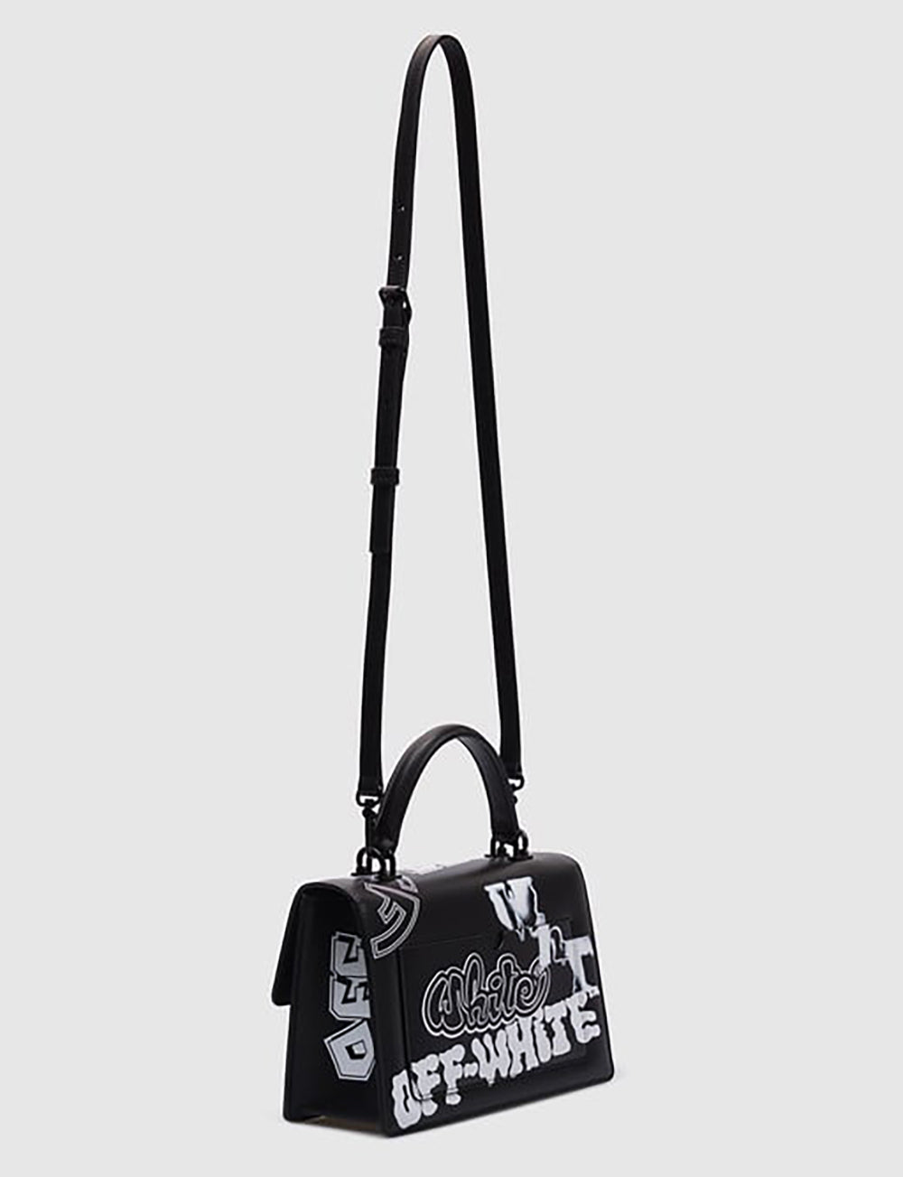 OFF WHITE JITNEY 1.4 TOP HANDLE LOGO