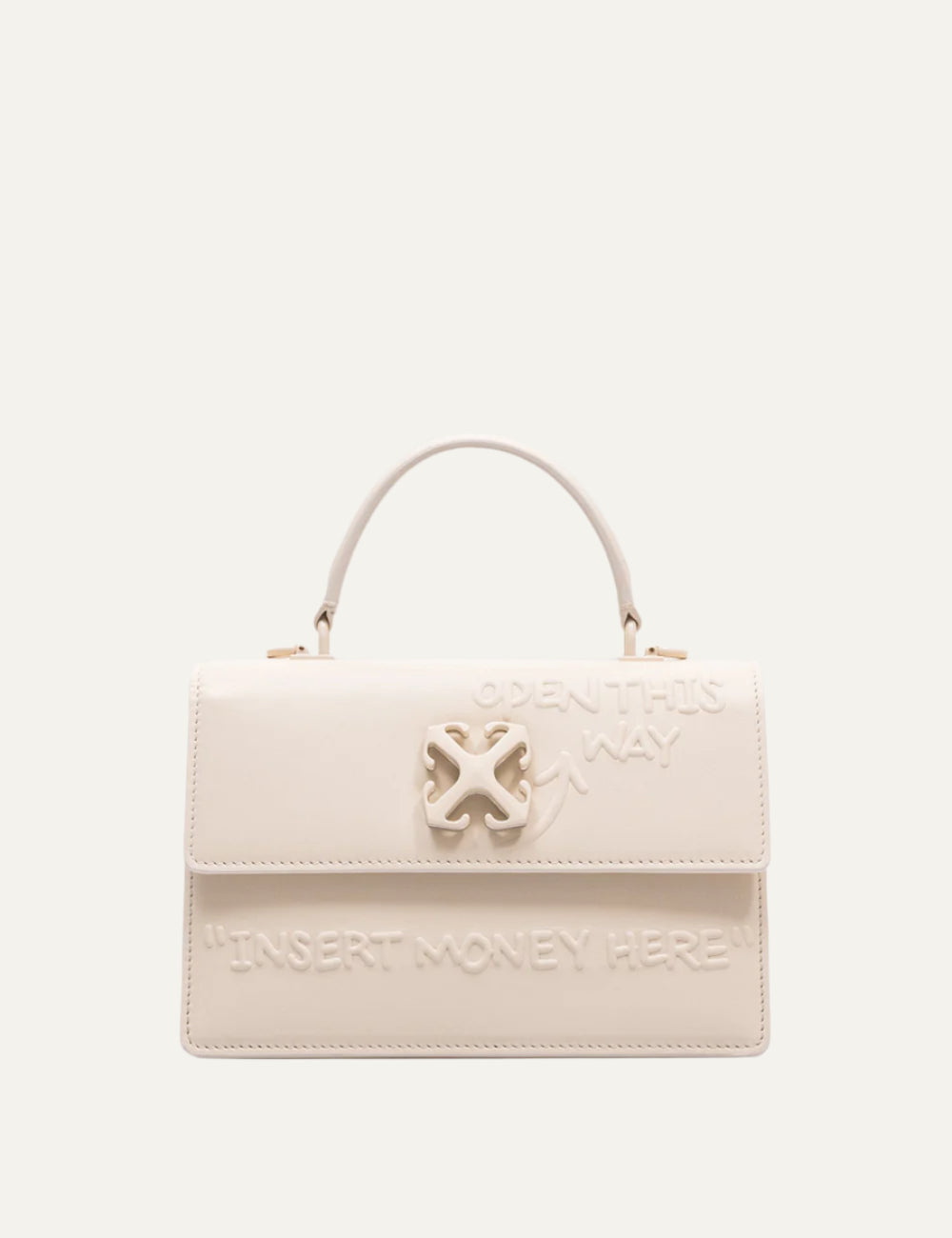 OFF WHITE JITNEY 1.4 TOP HANDLE QUOTE 3D