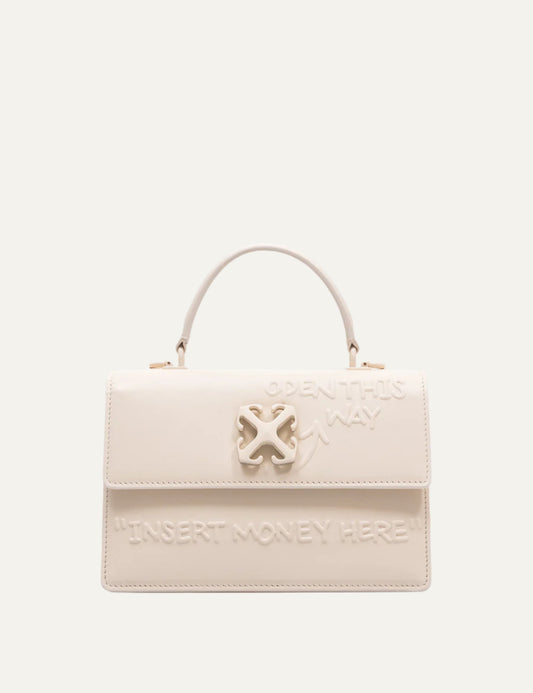 OFF WHITE JITNEY 1.4 TOP HANDLE QUOTE 3D