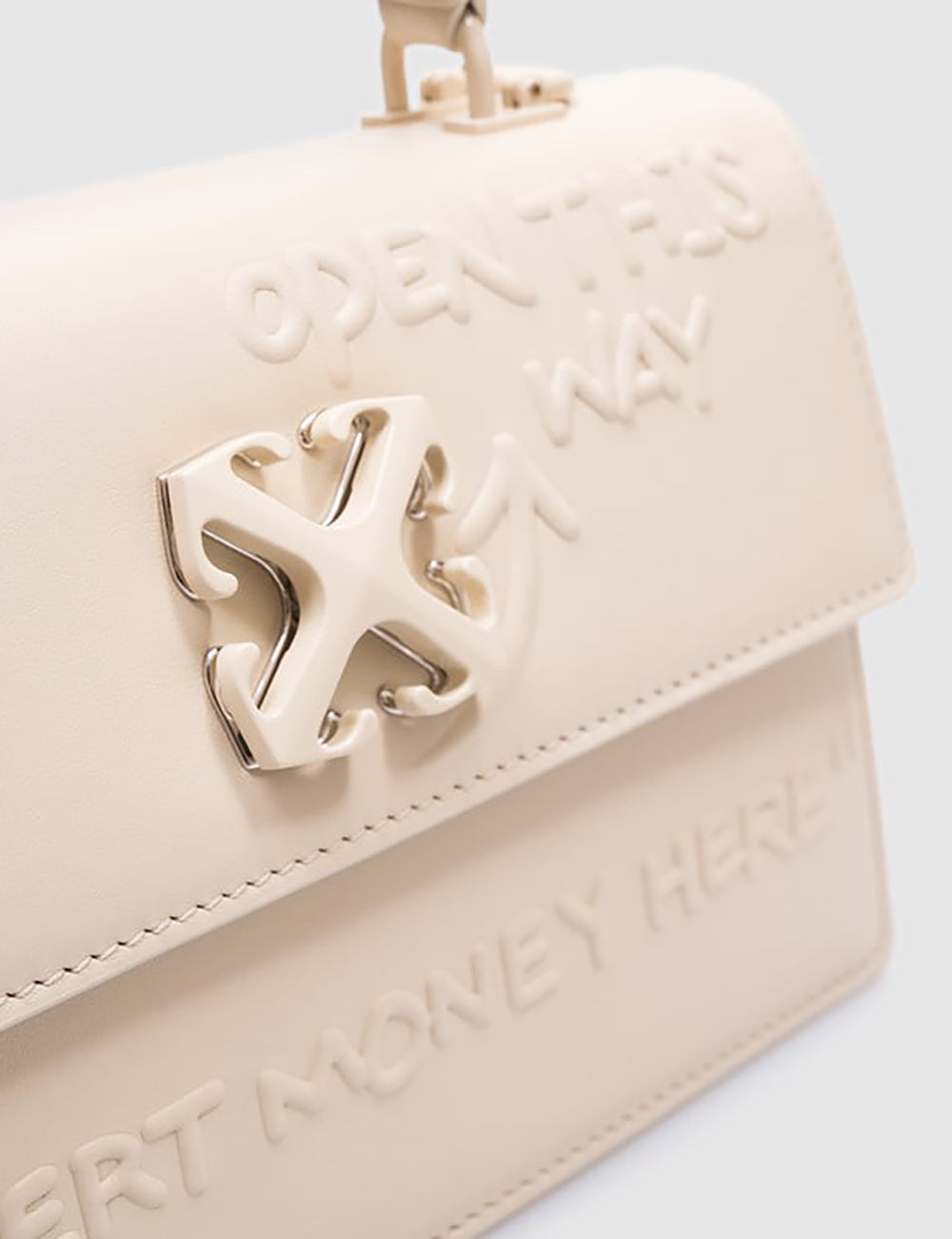 OFF WHITE JITNEY 1.4 TOP HANDLE QUOTE 3D