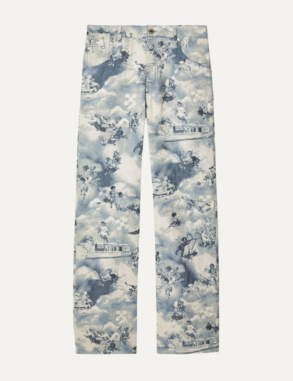 OFF WHITE FRESCO TAPESTRY WIDE 5PKT PAN