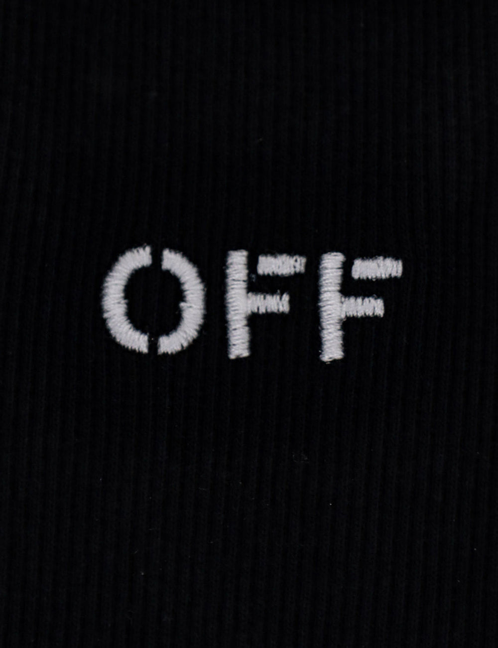 OFF WHITE OFF STAMP RIB ROWING TOP
