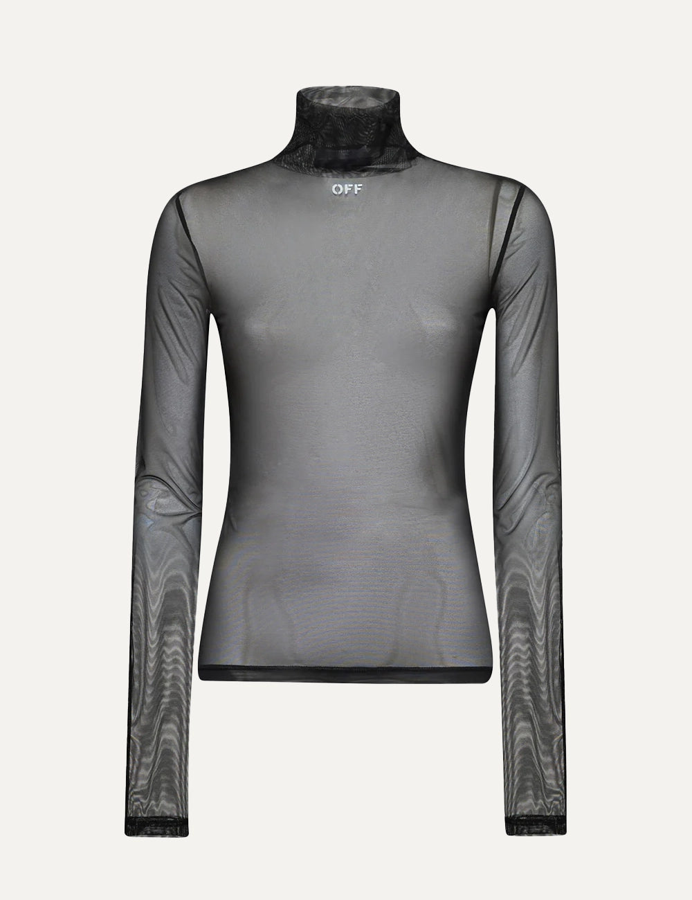 OFF WHITE OFF STAMP MESH L/S TURTLE