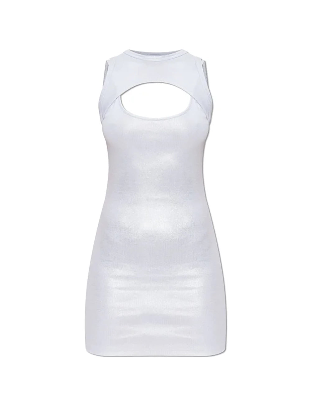 OFF WHITE OFF COATED RIB CUT OUT DRE