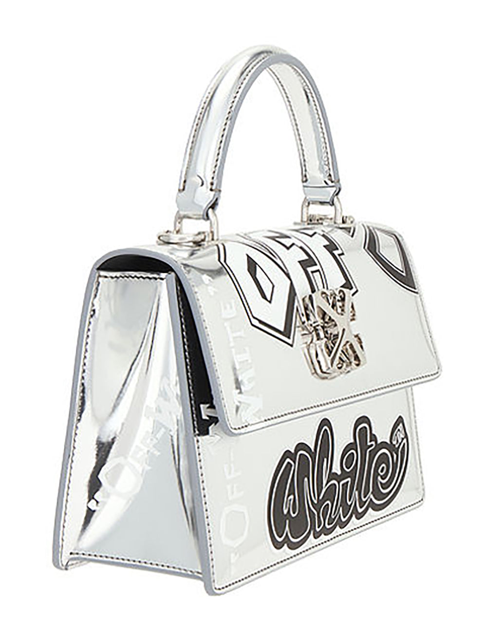 OFF WHITE JITNEY 1.4 TOP HANDLE LOGO