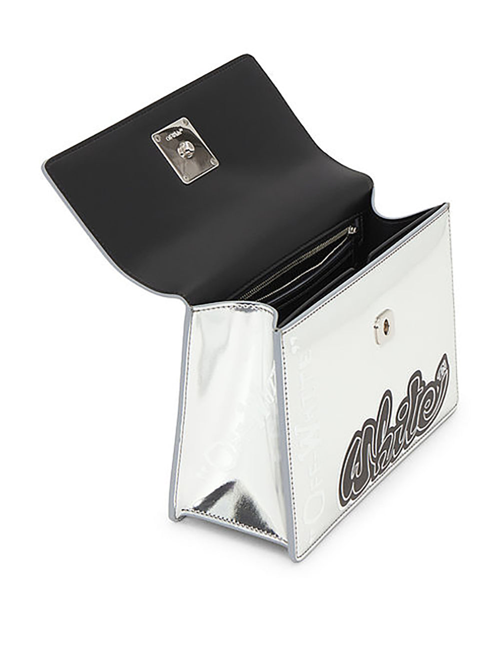 OFF WHITE JITNEY 1.4 TOP HANDLE LOGO