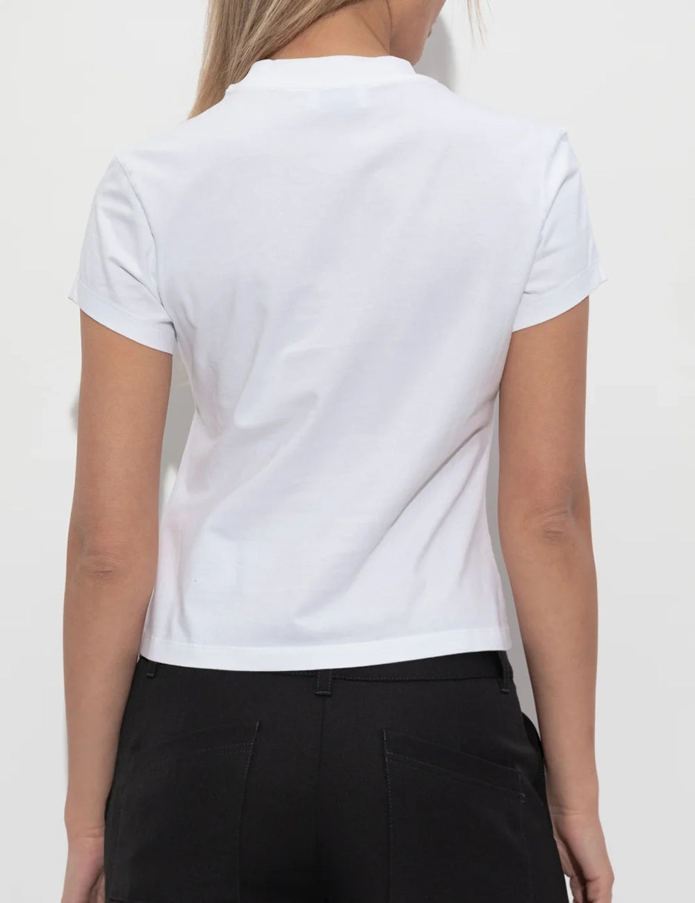 OFF WHITE JEWEL MINI ARROW FITTED TEE