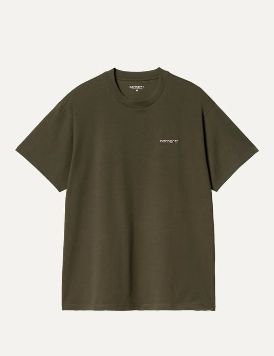 CARHARTT WIP S/S Script Embroidery T-Shirt