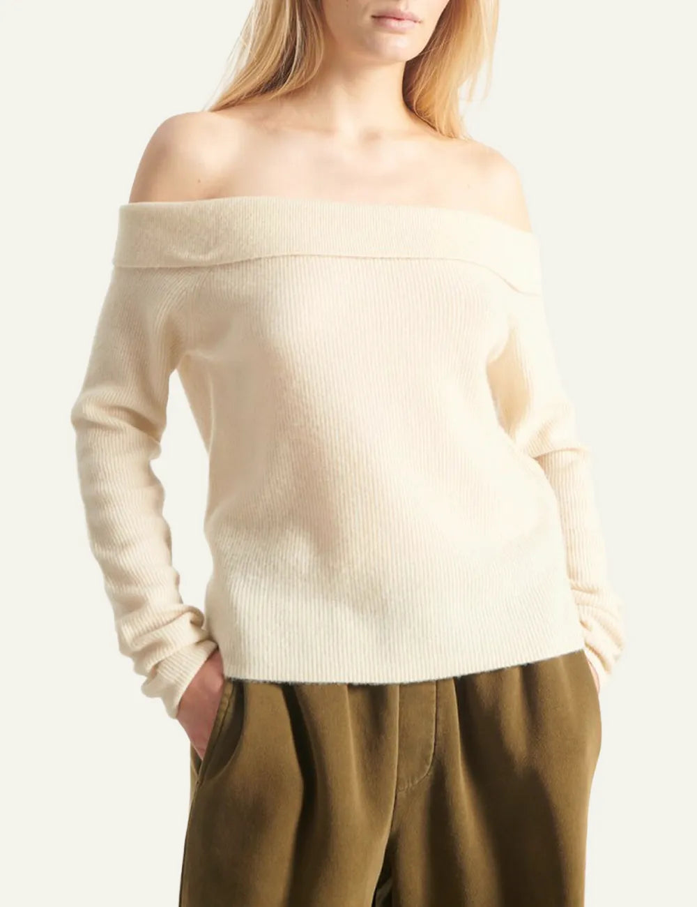 AMERICAN VINTAGE NATUREL PULLOVER