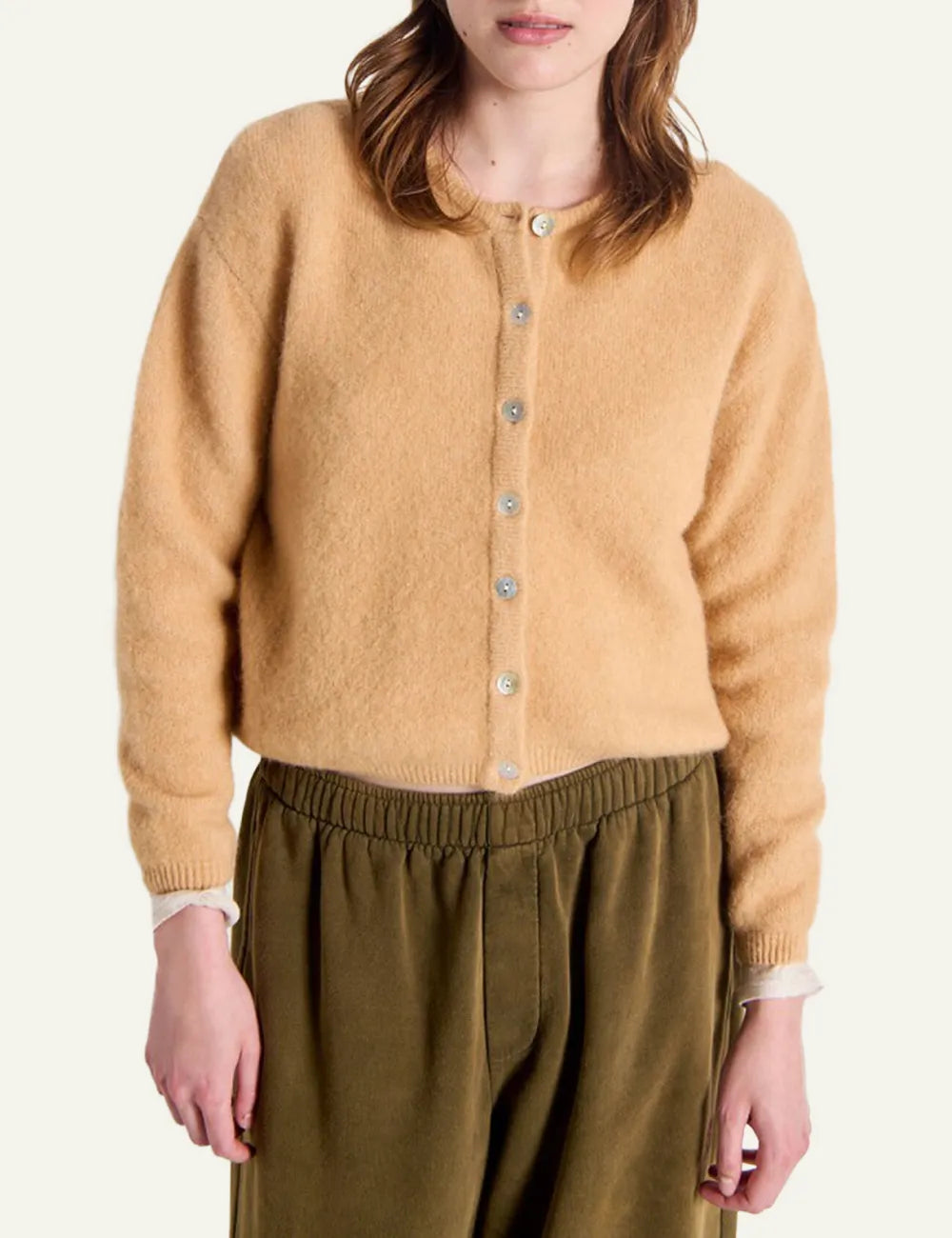 AMERICAN VINTAGE ΖΑΚΕΤΑ NOISETTE CHINE