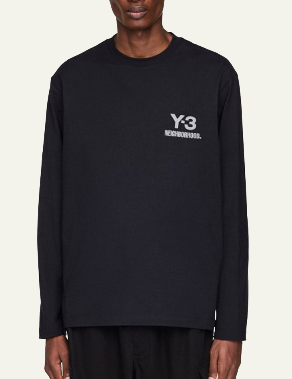 Y-3 NBHD LOGO LS TEE