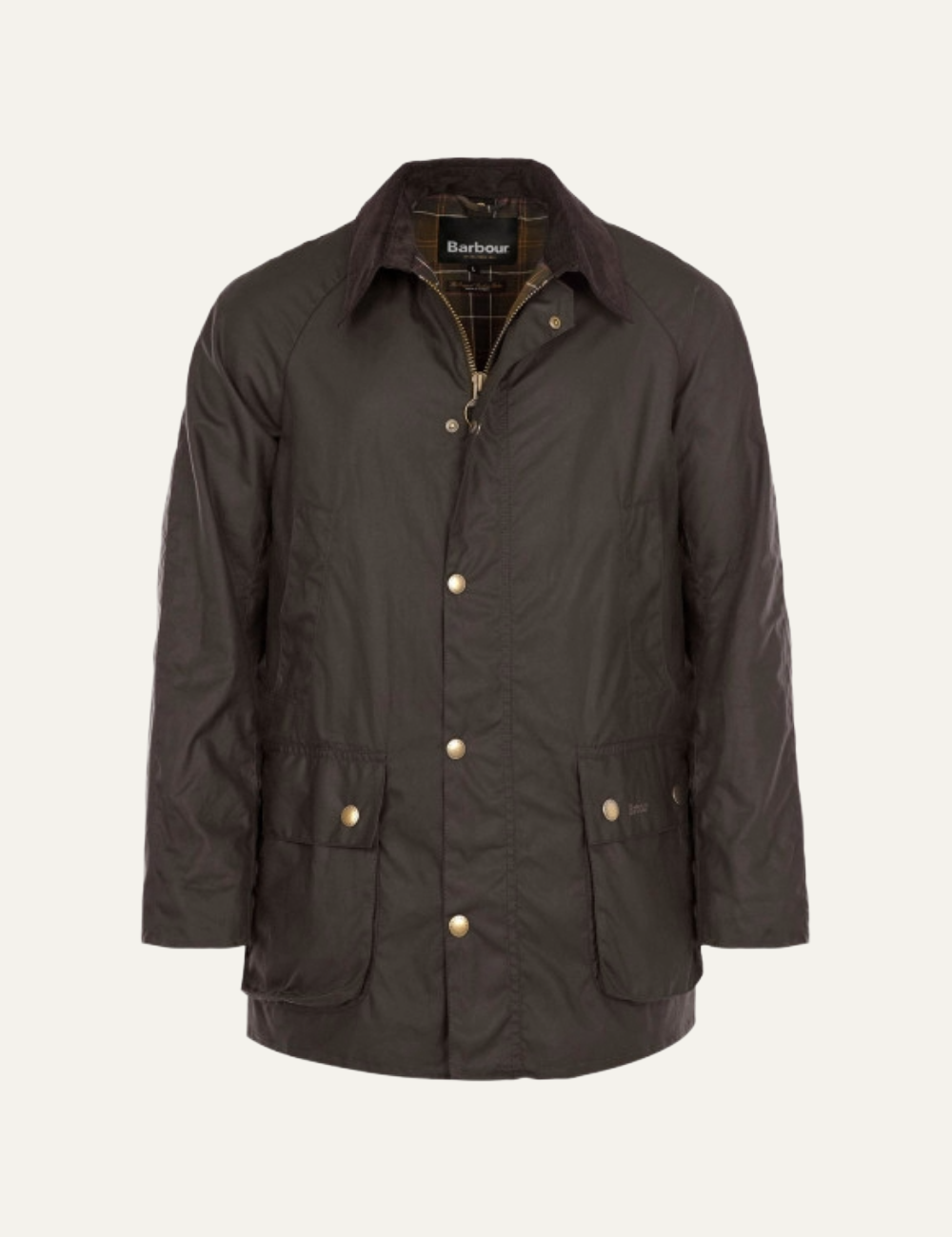BARBOUR ASHBY WAX JACKET OLIVE