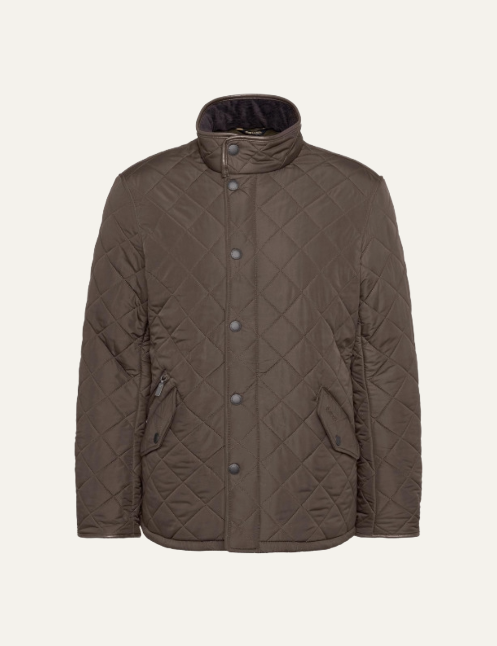 BARBOUR POWELL QUILT OLIVE