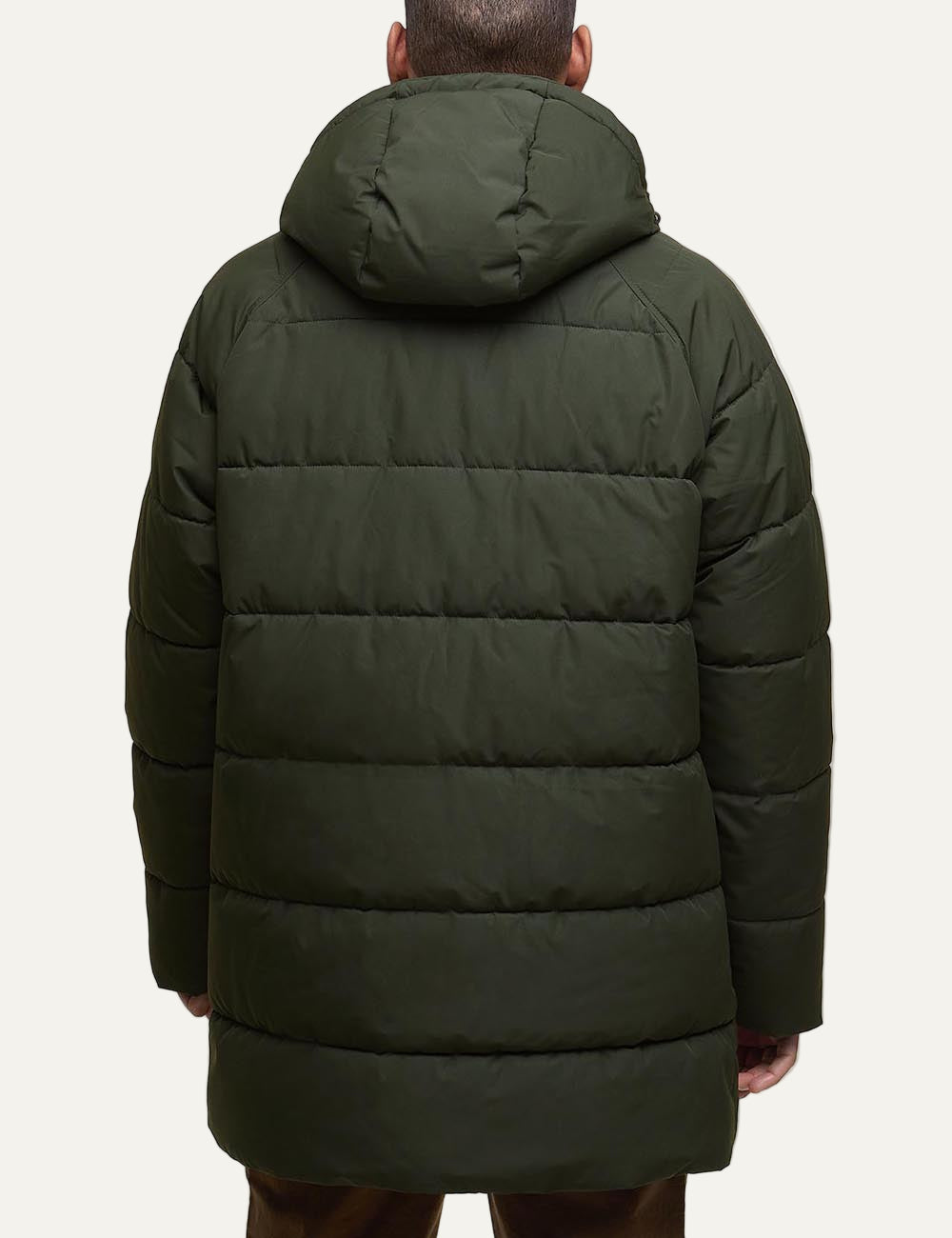 BARBOUR HOODED BEDALE PUFFER JACKET