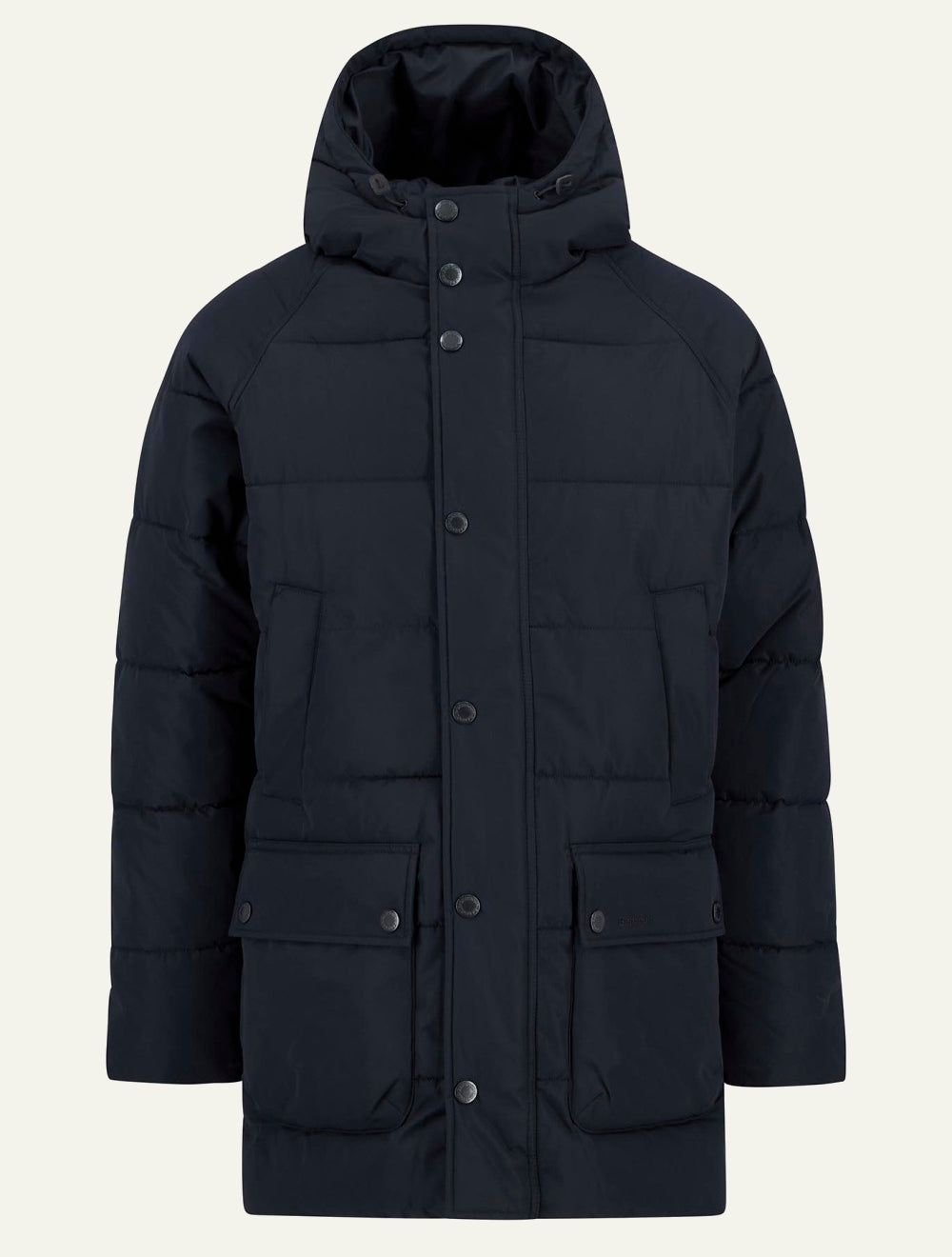 BARBOUR HOODED BEDALE PUFFER JACKET