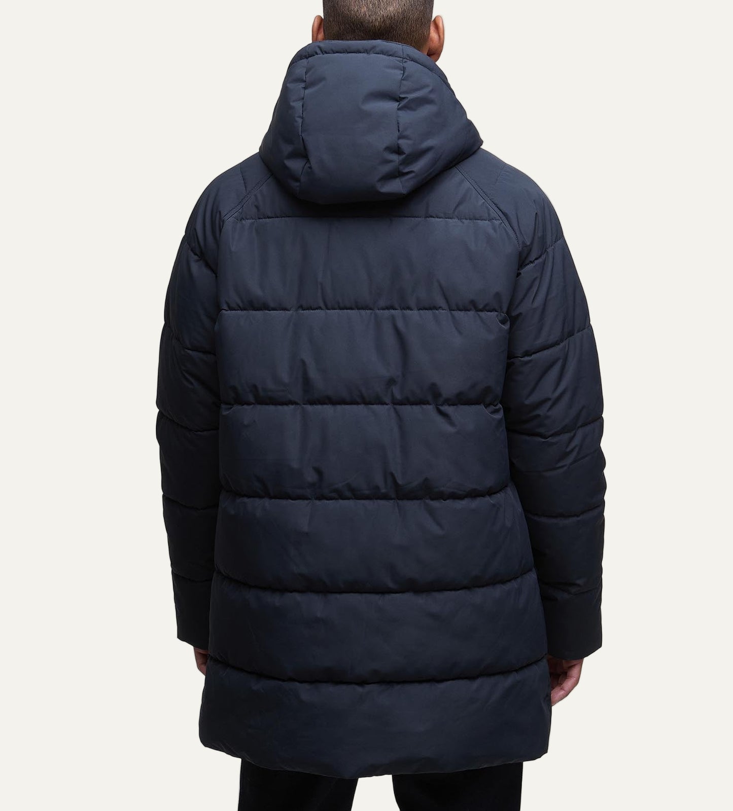 BARBOUR HOODED BEDALE PUFFER JACKET