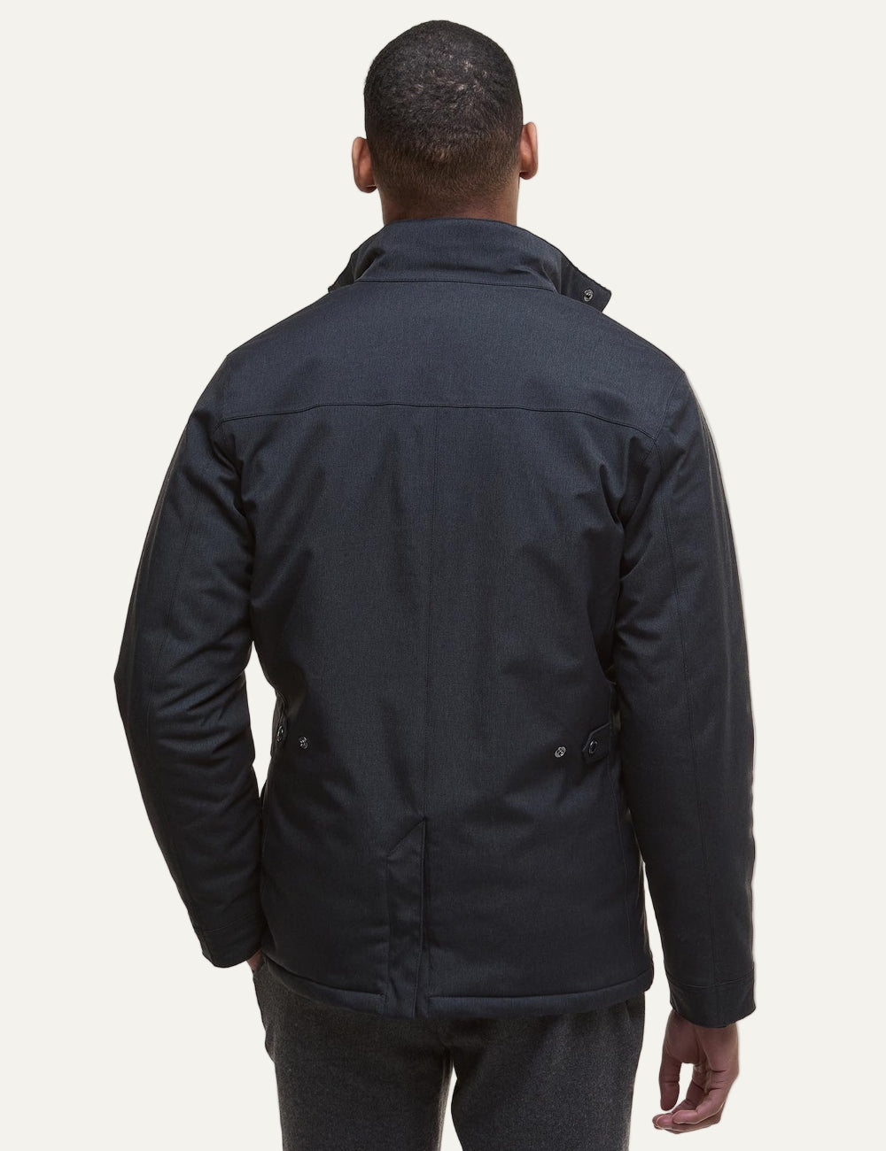 BARBOUR OGSTON WATERPROOF JACKET BLACK