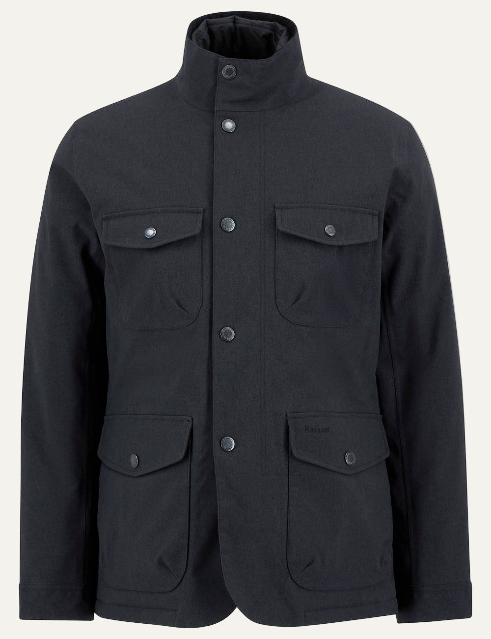 BARBOUR OGSTON WATERPROOF JACKET BLACK