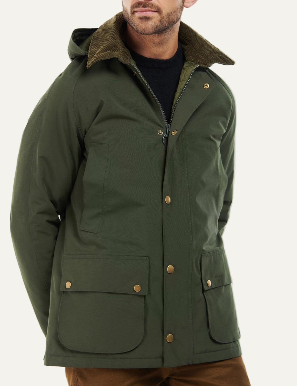 BARBOUR WINTER ASHBY JACKET SAGE