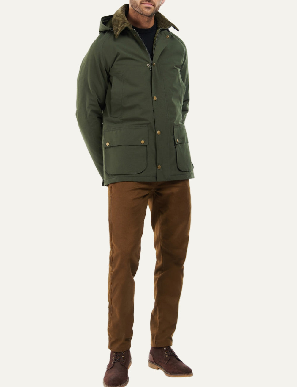BARBOUR WINTER ASHBY JACKET SAGE