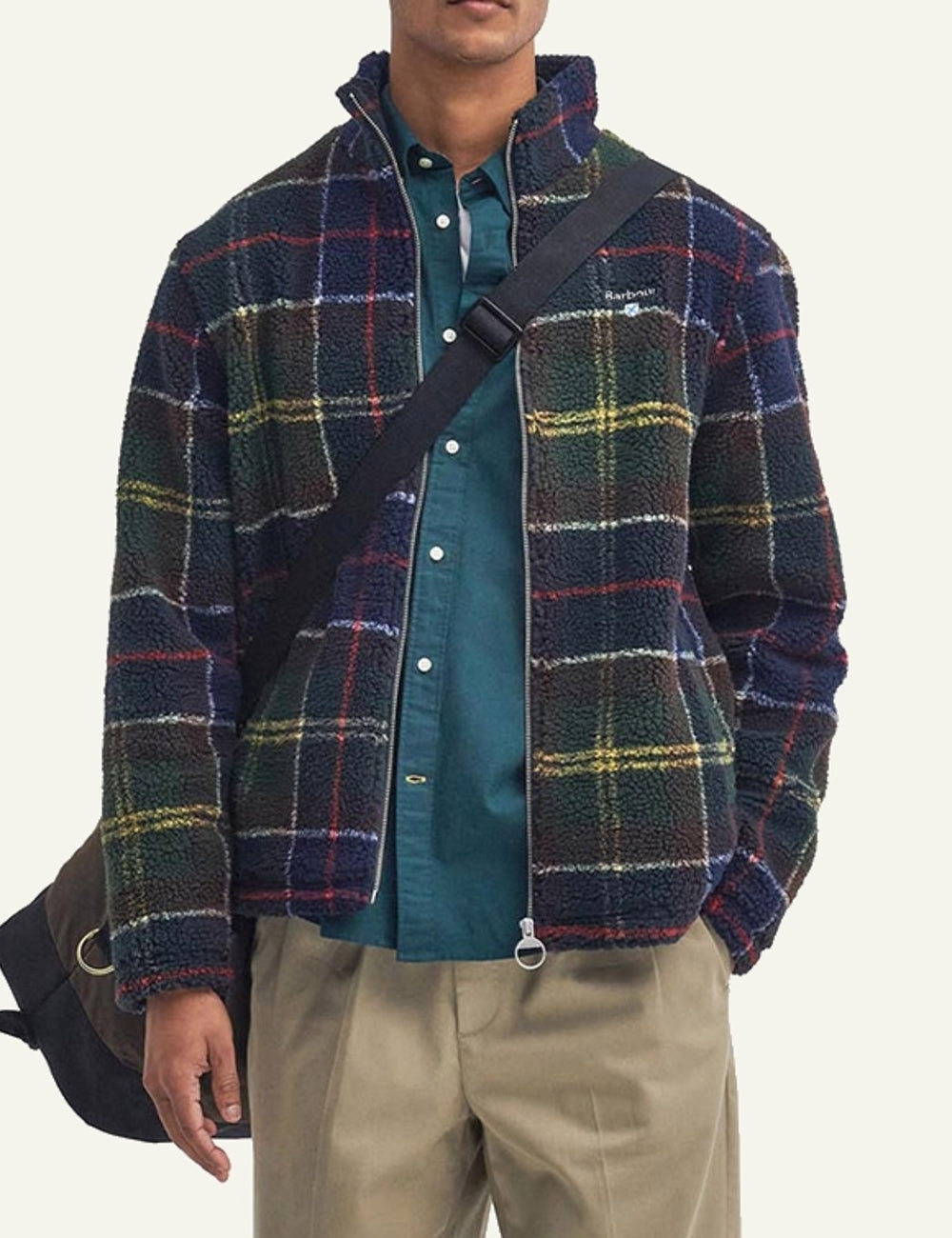 BARBOUR FLEECE ZIP THROUGH