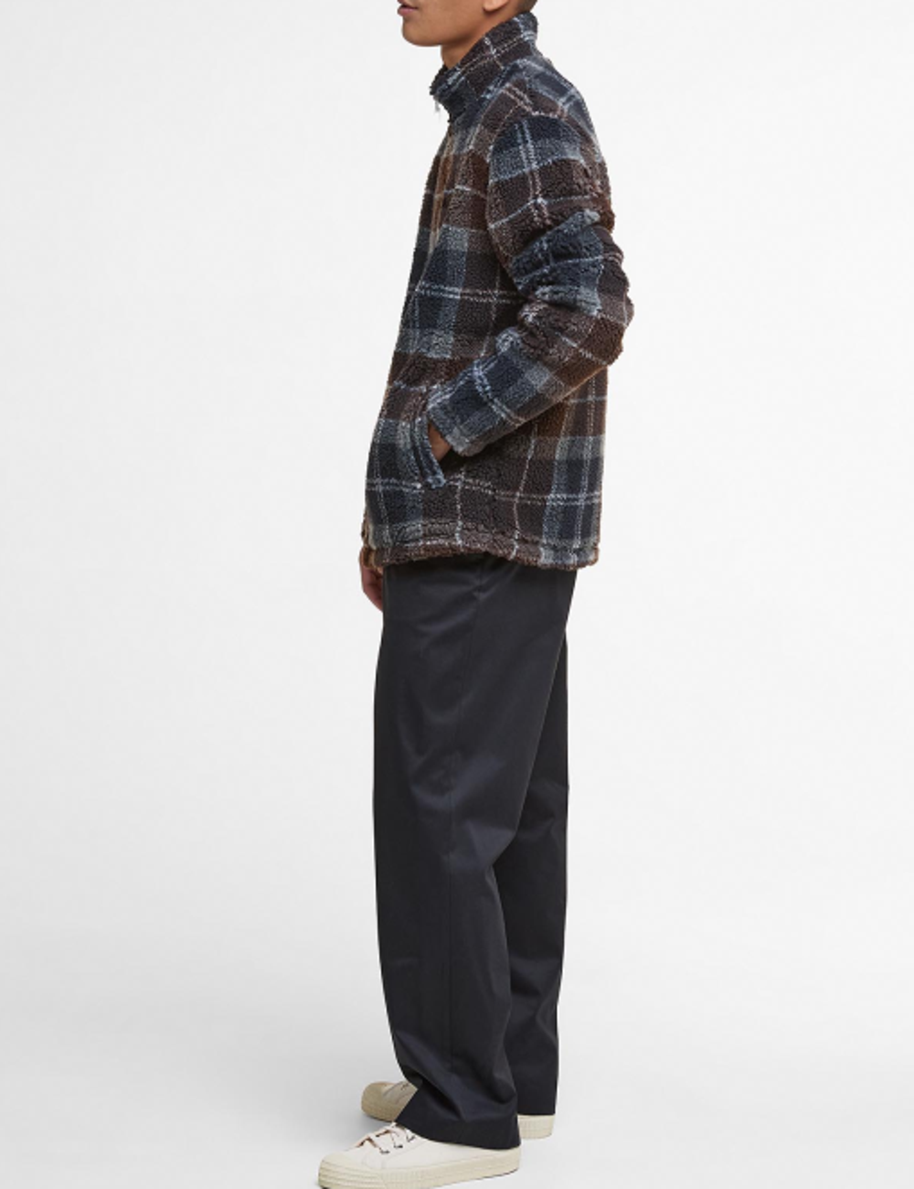 BARBOUR FLEECE ZIP THROUGH