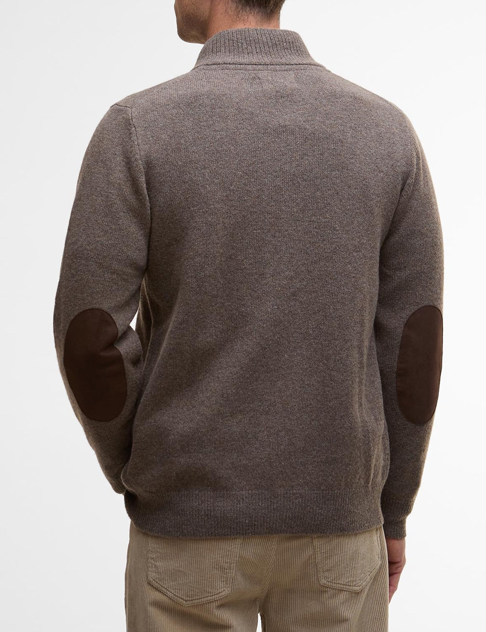 BARBOUR PATCH ZIP THROUGH KNITTED JUMPER