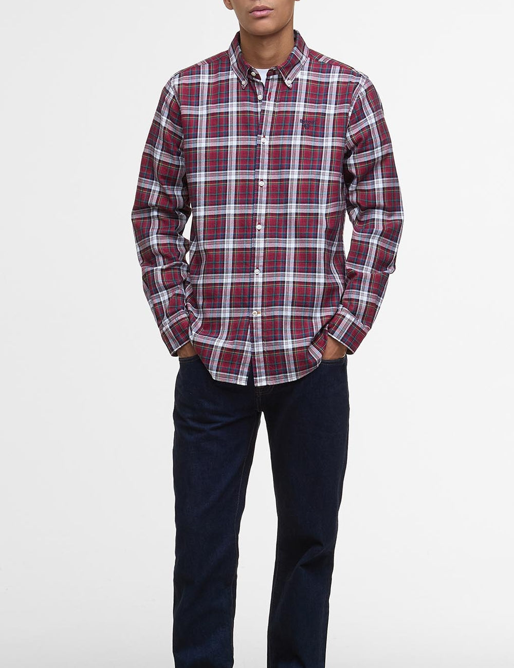 BARBOUR MOSSWOOD TAILORED SHIRT RED