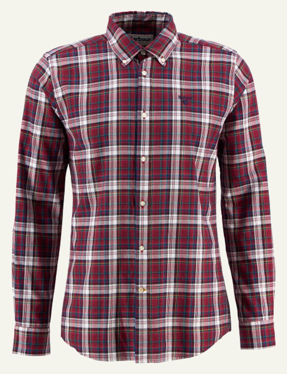 BARBOUR MOSSWOOD TAILORED SHIRT RED
