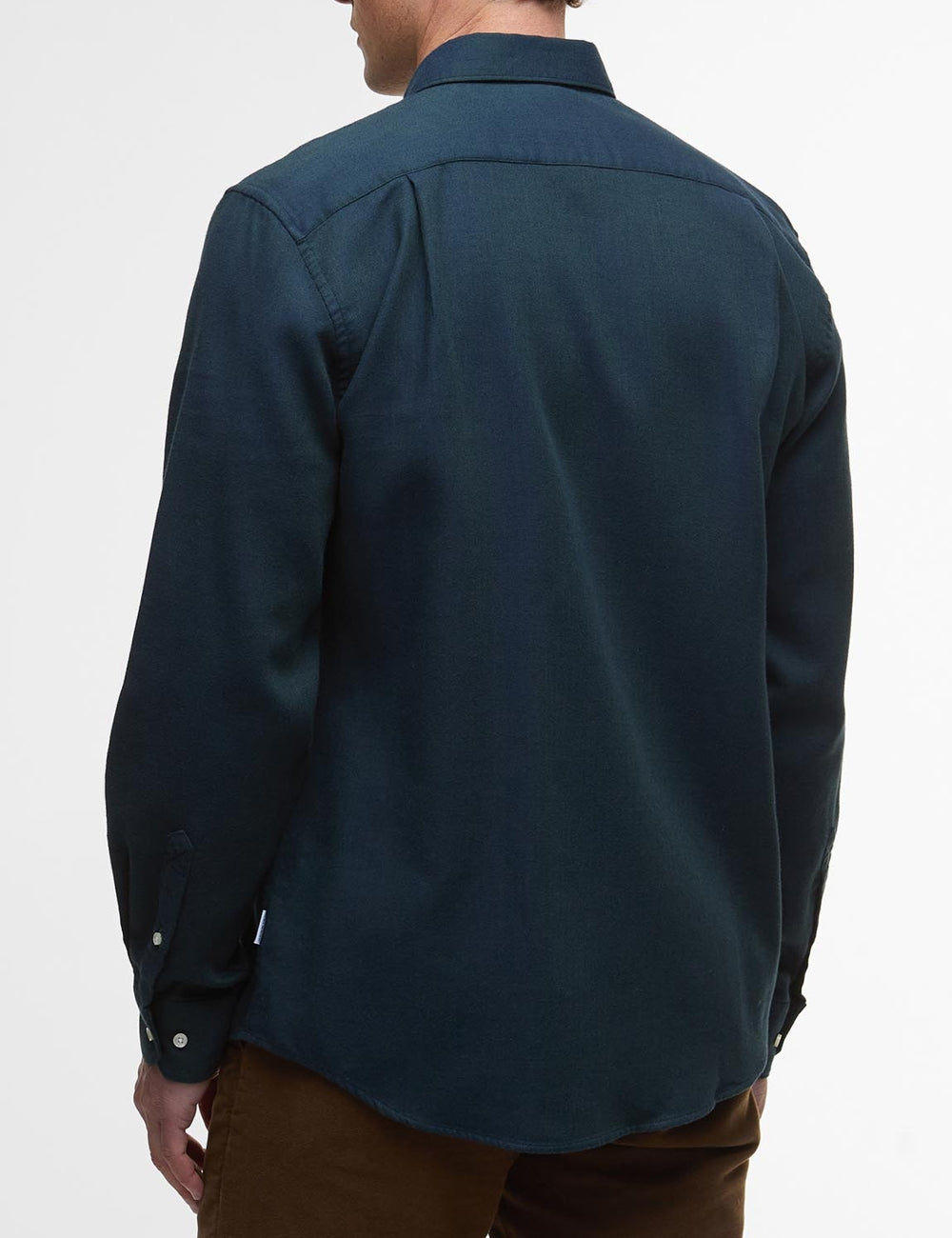 BARBOUR TAMISH REG HERRINGBONE SHIRT NAVY