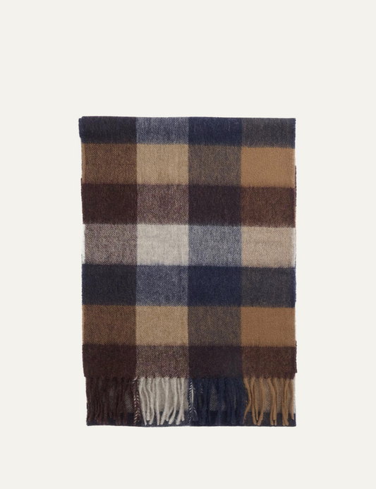 BARBOUR LAMBSWOOL TATTERSALL SCARF