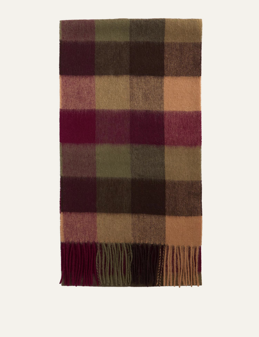 BARBOUR LAMBSWOOL TATTERSALL SCARF