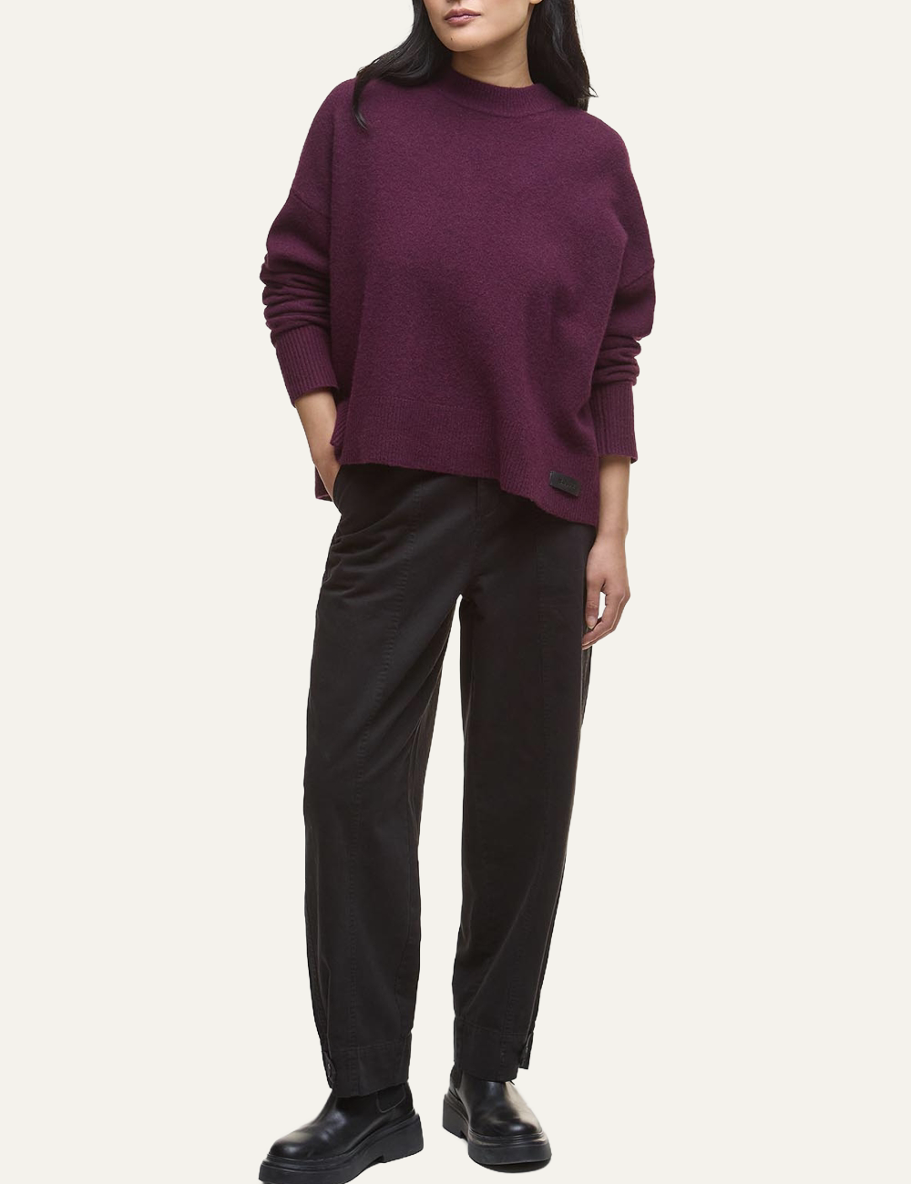 BARBOUR LEONIE KNITTED JUMPER