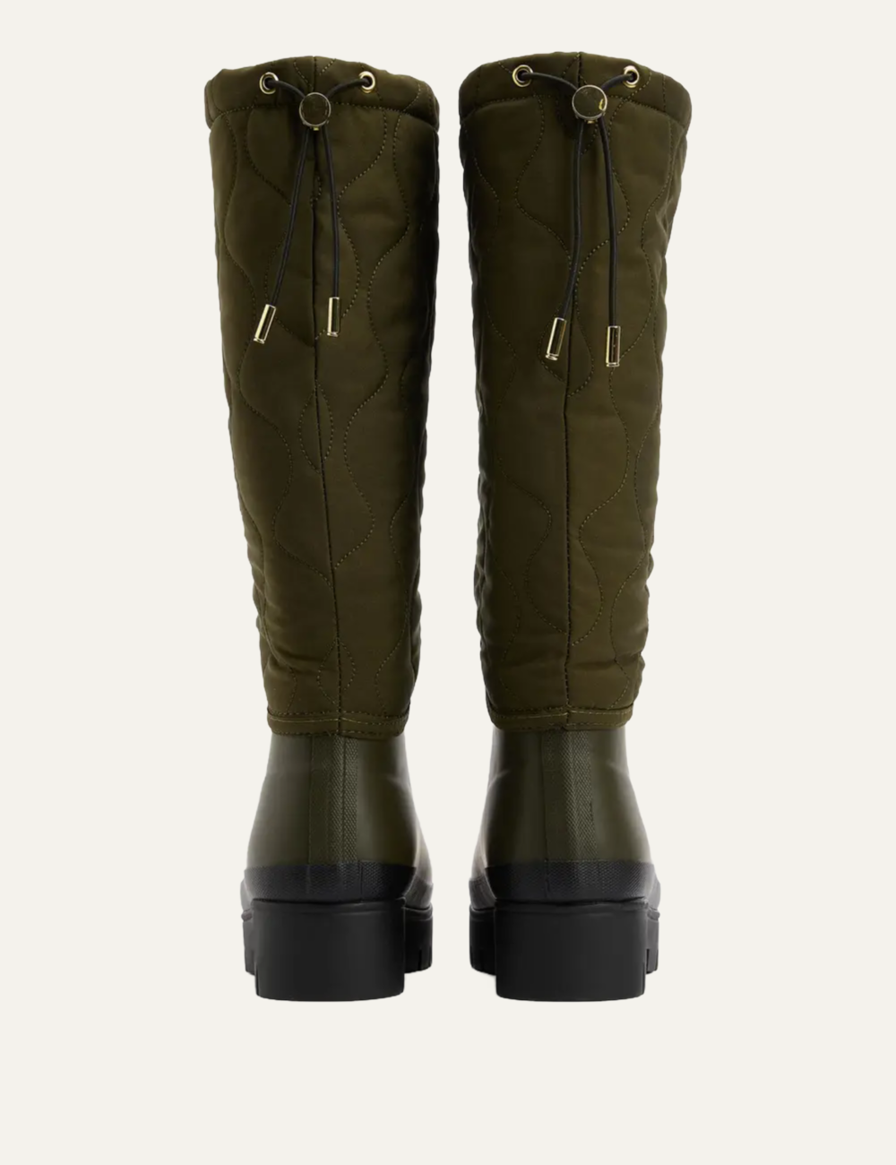 BARBOUR MARNIE QUILTED TALL WELLY