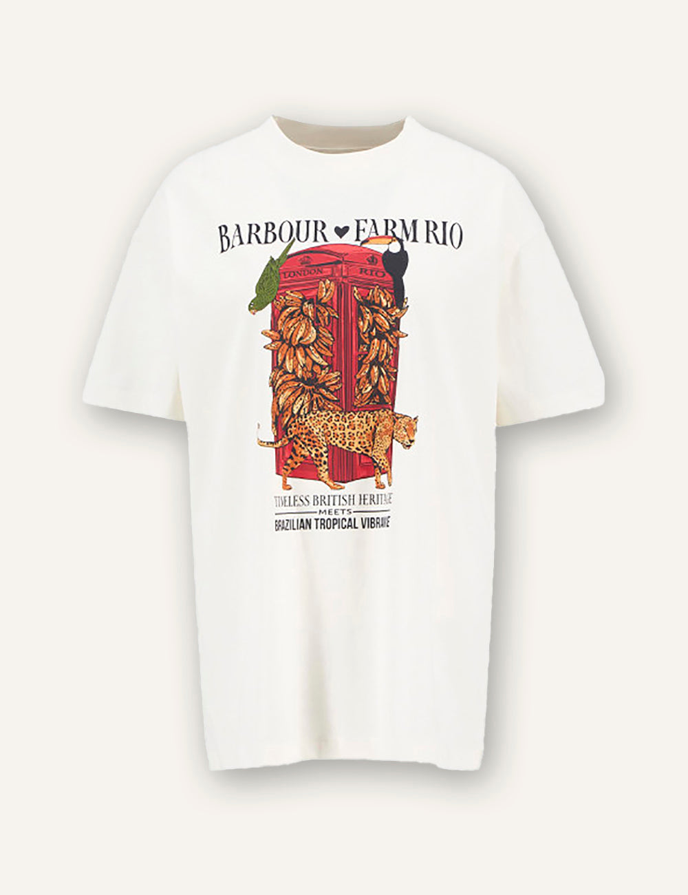 BARBOUR x FARM RIO MARIA CLARA T-SHIRT