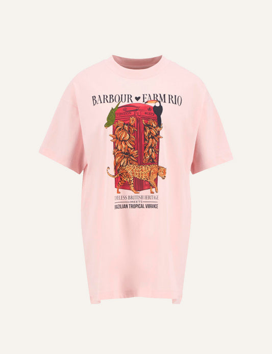 BARBOUR X FARM RIO MARIA CLARA T-SHIRT