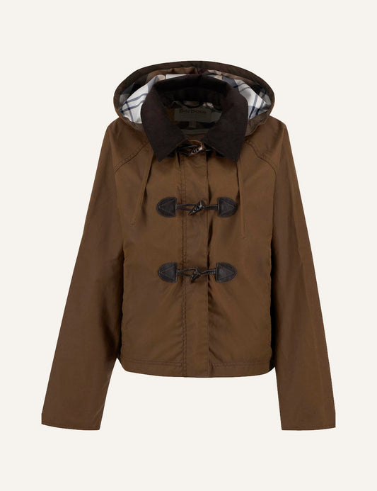 BARBOUR MYRA WAX DUFFLE