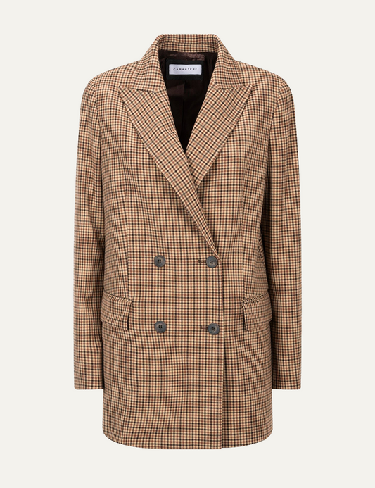 CARACTERE GIACCA TWILL FANTASIA